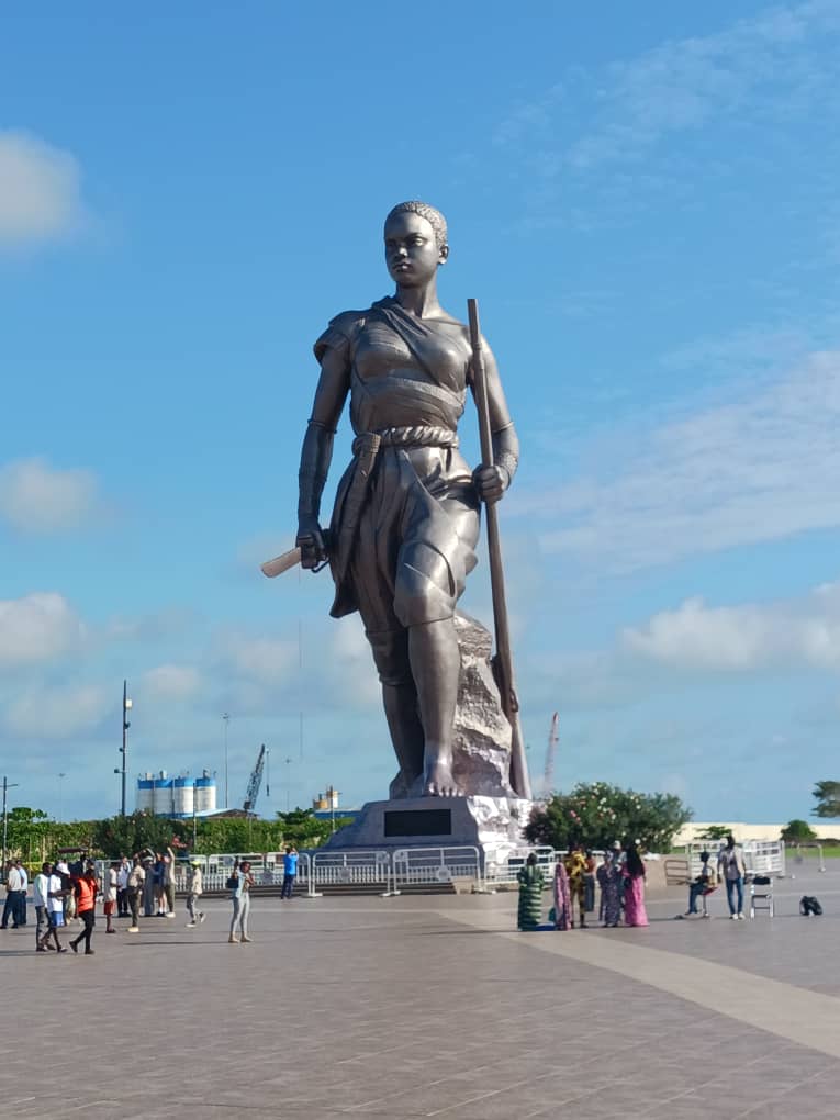 Cotonou landmark statue